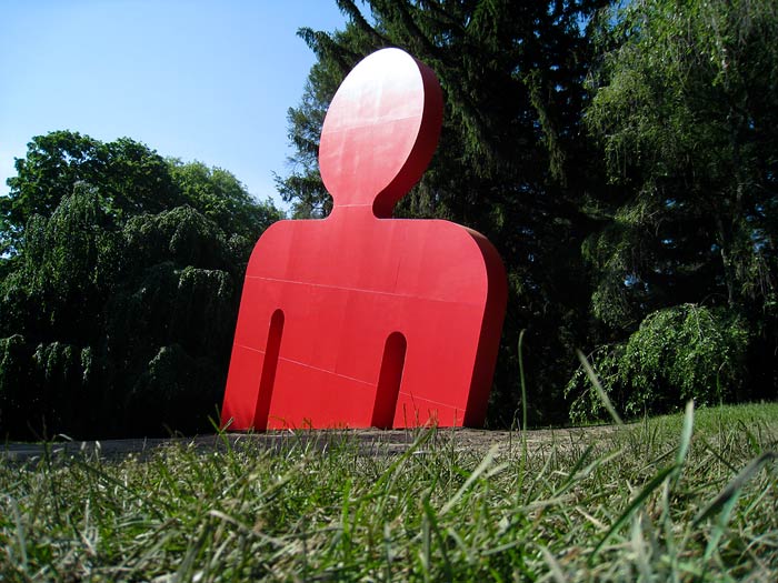 Public Art Sculpture Ozymandias, Decordova Sculpture Park, Lincoln, MA